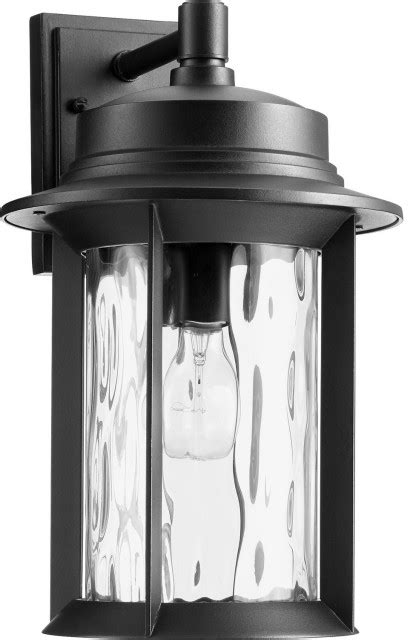 Quorum 7246 9 69 One Light Outdoor Lantern Charter Noir Transitional