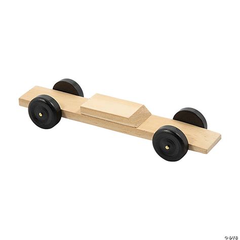 Diy Pinewood Derby Car Kit Makes 6 Oriental Trading