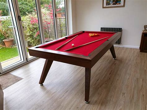 Signature Sexton Walnut Pool Dining Table 7ft Free Delivery