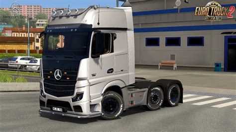 Ets2 Mercedes Benz Actros MP5 2019 Interieur 1 37 X V 1 0 Mercedes