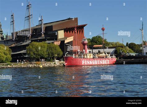 The Vasa Museum Vasamuseet And The Lightvessel Finngrundet Both