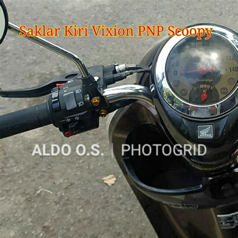 Jual Holder Saklar Kiri Vixion Original Minda PNP Scoopy FI ESP ACG