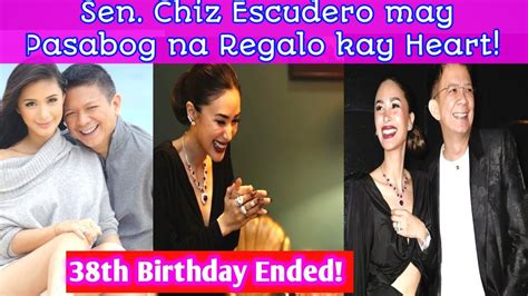 Sen Chiz Escudero May Pasabog Na Regalo Kay Heart Evangelista Gift