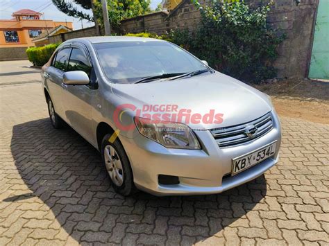 Toyota Axio For Sale In Kenya Digger Motors