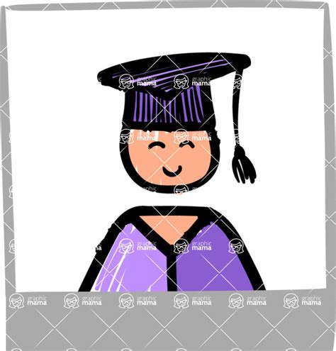 80 Cute Doodles Bundle Cute Graduation Student Doodle GraphicMama