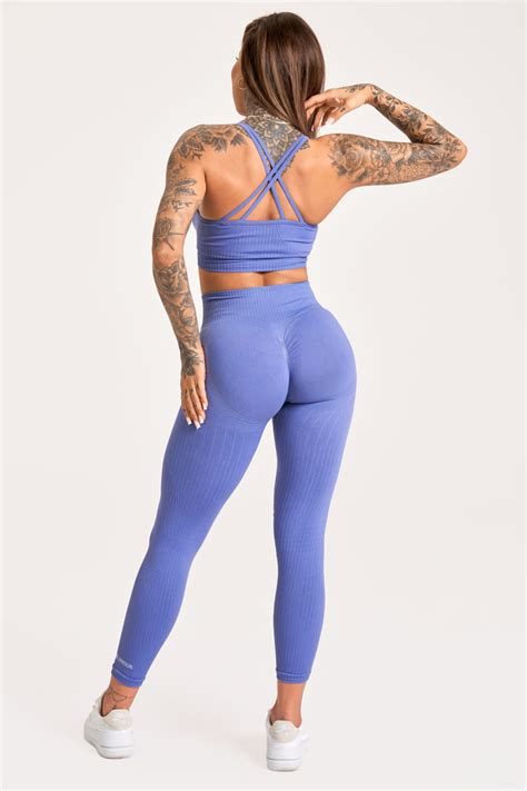 Leginsy Push Up Lavender Gym Glamour