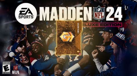 Madden Nfl Deluxe Loyalty Edition Golden Ticket Missing