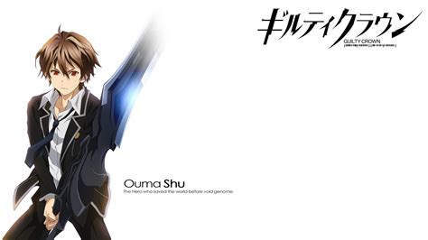 Download Guilty Crown Ouma Shu Poster Wallpaper