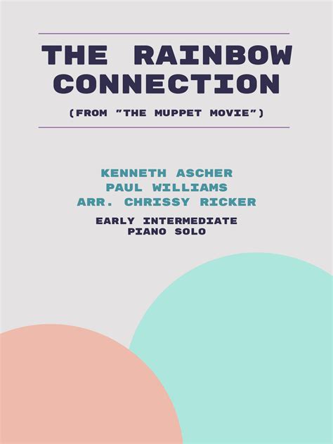 The Rainbow Connection By Kenneth Ascher Paul Williams