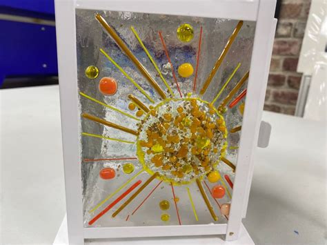 Fused Glass Lanterns Large