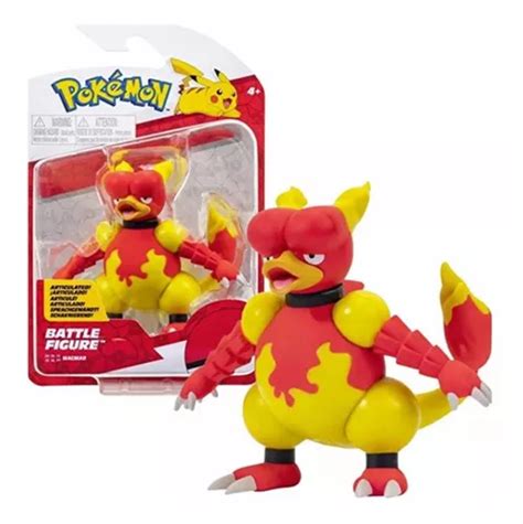 Pokémon Battle Figure Magmar Figura De Batalla Articulada Envío gratis