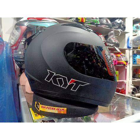 Jual HELM FULLFACE KYT R10 SERI 3 RED PAKET GANTENG Shopee Indonesia