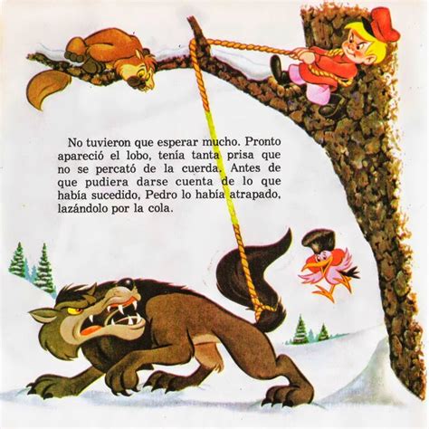 Cuentos Infantiles Pedro Y El Lobo Walt Disney Cuento Infantil