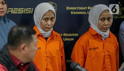 Kasus Penipuan Ponsel Si Kembar Rihana Rihani Kini Kenakan Baju