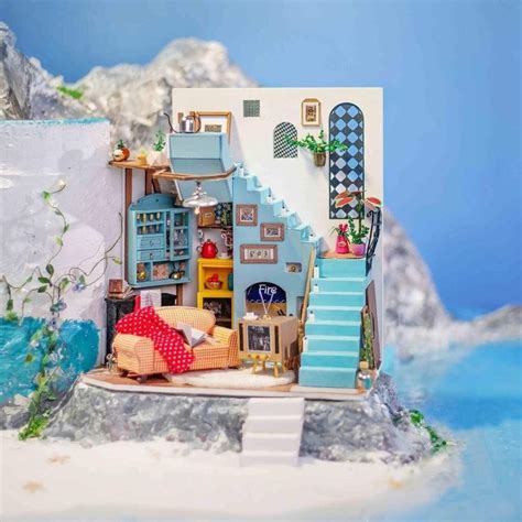 Diy Kit Bausatz F R Miniatur Wohnzimmer Dg Joy S Peninsula Living