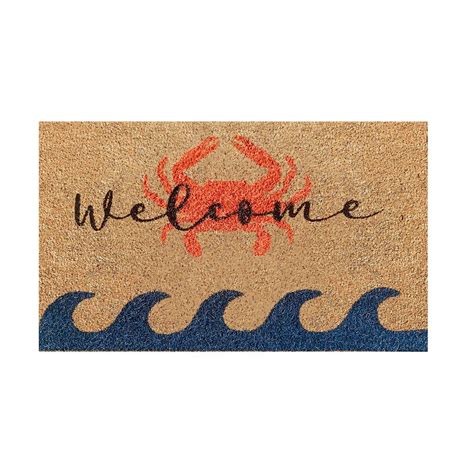 Yeetfub Flowers Summer Welcome Indoor Outdoor Mat X Non Slip