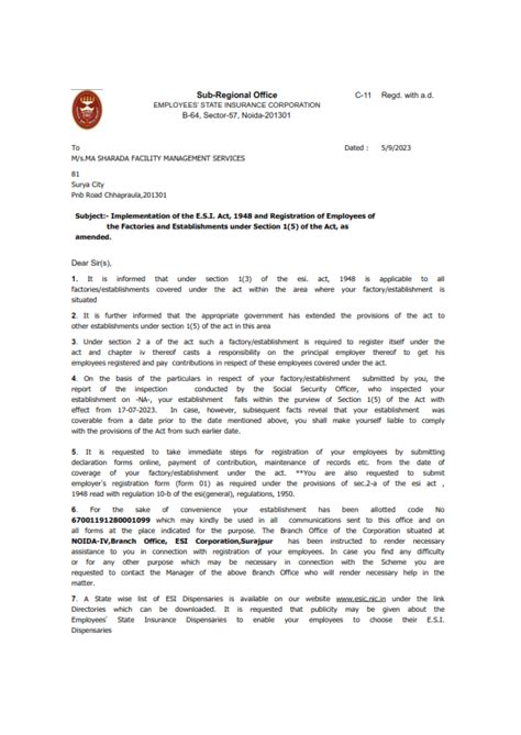 Our Certificate Ma Sharada Facility Management Services