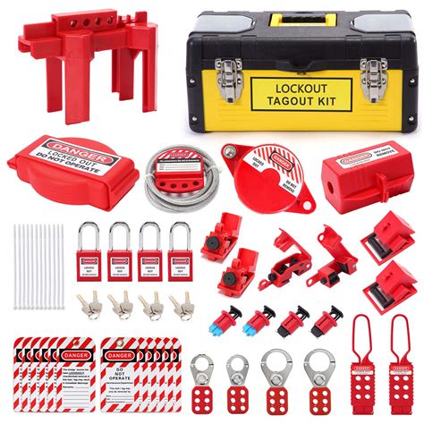 Lockout Tagout Lock Out Tag Out Kit Safety Padlocks Lockout Hasp