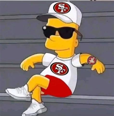 Bart 49ers Blank Template Imgflip