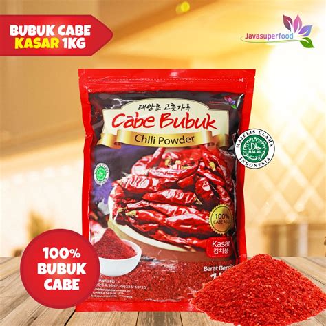 Jual BUBUK CABE KASAR CHILI POWDER KOREA 1 KG Shopee Indonesia