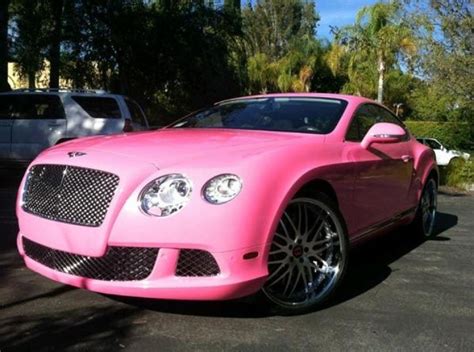 Own This Pink Bentley Celebrity Cars Bentley