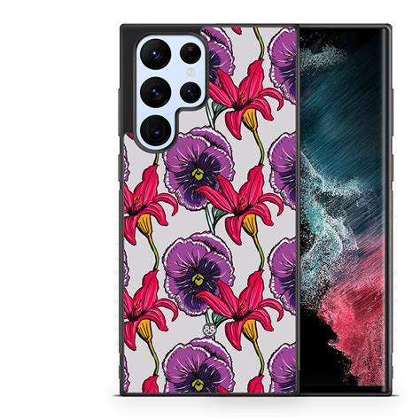 Samsung Galaxy S Ultra G Skal Blommor Bjornberry