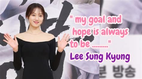 Lee Sung Kyung Talks About Her Hopes For 2021 Filming Dr Romantic 2