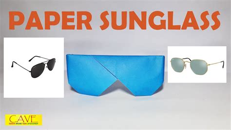 Simple Origami 🕶 Sunglasses 🕶 Easy To Make Paper Folding Crafts Origami Arts Youtube