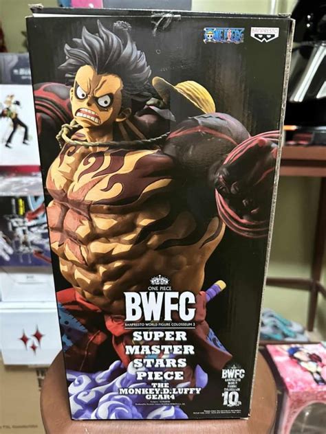 BANPRESTO ONE PIECE BWFC SUPER MASTER STAR PIECE MONKEY D LUFFY GEAR 4