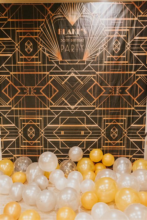 Great Gatsby Birthday Decorations Ideas Shelly Lighting