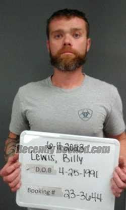 Recent Booking Mugshot For Billy Joe Lewis In Sebastian County Arkansas