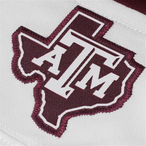 Adidas Texas Aandm Aggies 2 Premier Twill Football Jersey White