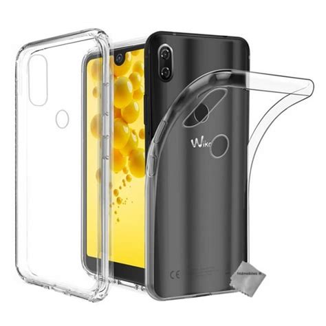 Coque Silicone Gel Fine Pour Wiko View 2 Verre Trempe TPU