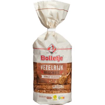 Bolletje Vezelrijk Beschuit Donker Volkoren Stuks Bestellen Jumbo