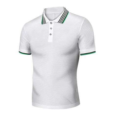 2018 Summer New Men Polo Shirt Mens Solid Color Polo Shirts Mens