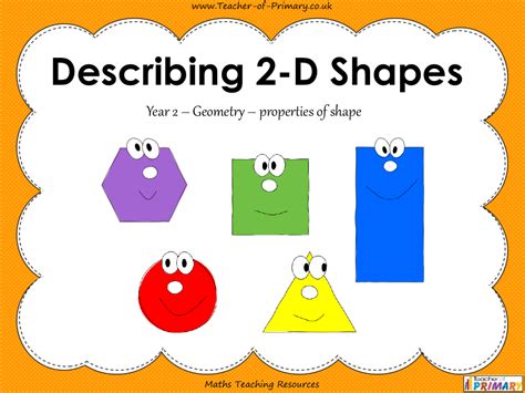 Describing 2 D Shapes PowerPoint Maths Year 2