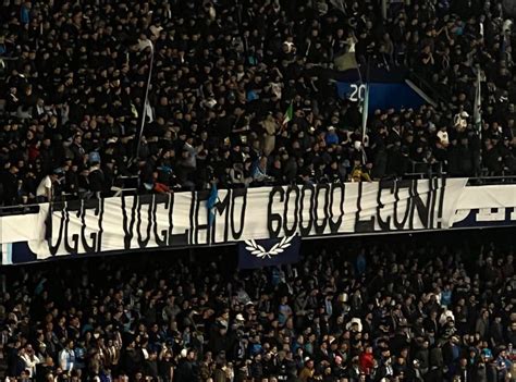 Napoli Milan Ecco Lo Striscione Esposto In Curva A FOTO