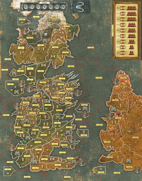 Game Of Thrones Board Game Map Pamlsl