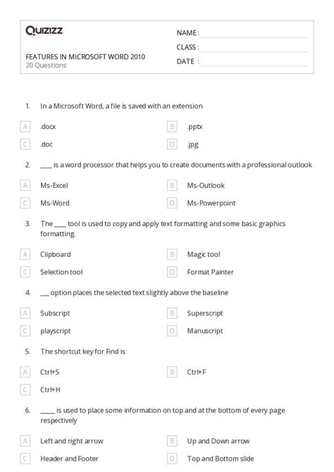 50 Spacing Worksheets For 5th Year On Quizizz Free And Printable