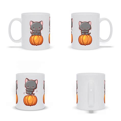 Kawaii Yoga Cats Cute Mugs For Fall Irene Koh Studio