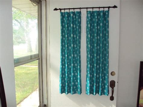 Front Door Window Curtain Back Door Curtain By Countrycustoms