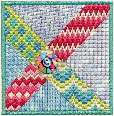 Terry Dryden Needlework Designs - Color Texture Stitch - Bargello ...