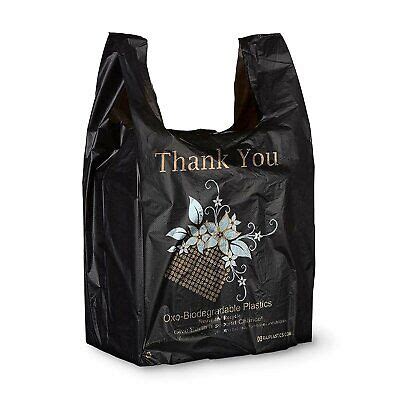 T Shirt Thank You Plastic Grocery Store Shopping Carry Out Bag 1000ct