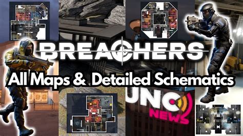 BREACHERS VR All Map Details Schematics YouTube