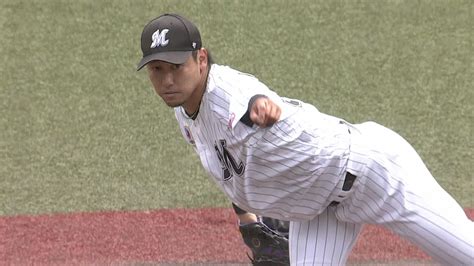 【ロッテ】高野脩汰が登録抹消 15日にプロ初勝利をマークした2年目左腕（2024年6月17日掲載）｜日テレnews Nnn