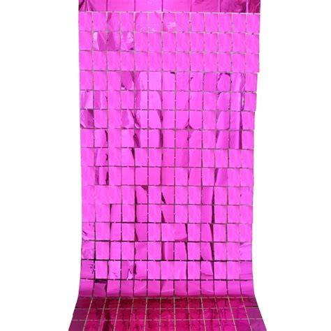 Jual Tirai Kotak Foil Metalik Backdrop Square Shopee Indonesia