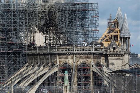 En Fotos Comenzaron Los Trabajos De Reconstrucción De La Catedral De