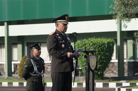 Kodam Brawijaya Gelar Upacara Peringatan Hari Lahir Pancasila Tahun