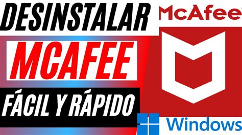 Cómo Desinstalar MCAFEE por COMPLETO de mi PC o Laptop FÁCIL y