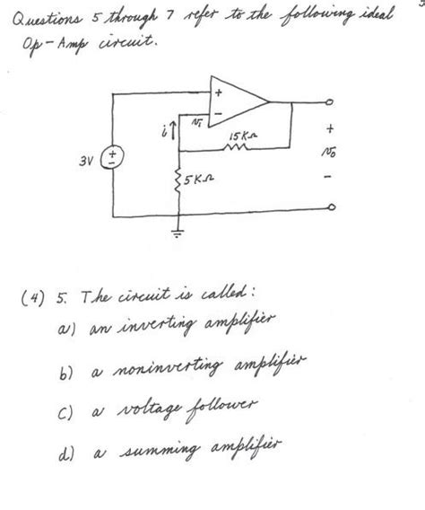 Solved Questions 5 Through 7 Refer To The Following Ideal